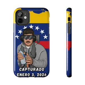 Nicolas Maduro Phone Case, Capturado Nicolas Maduro Phone Case, Freedom for Venezuela Phone Case, Captured Maduro Case Venezuela Phone Case
