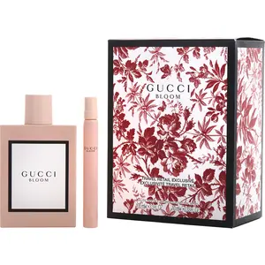 Gucci Bloom Set-Eau De Parfum Spray 3.3 Oz & Eau De Parfum Spray 0.33 Oz Mini For Women