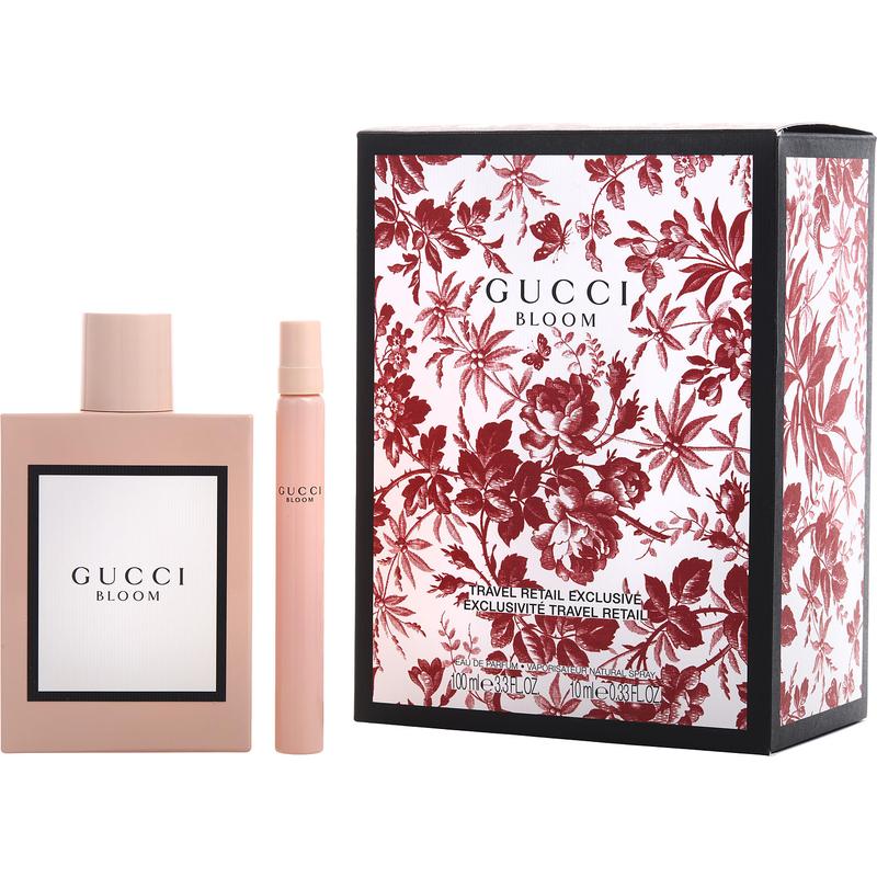 Gucci Bloom Set-Eau De Parfum Spray 3.3 Oz & Eau De Parfum Spray 0.33 Oz Mini For Women
