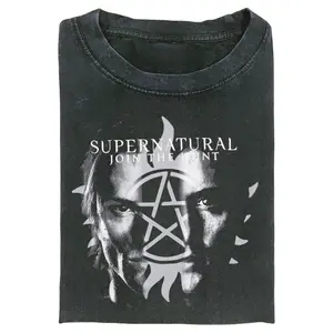 Winchester Brothers Supernatural T-Shirt, Supernatural TV Show Apparel Gift For Men & Women, Crew Neck Tee