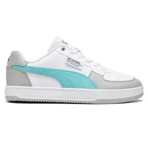 PUMA Mens Mercedes Amg Petronas Caven 2.0 Lace Up Sneakers Shoes Casual - White