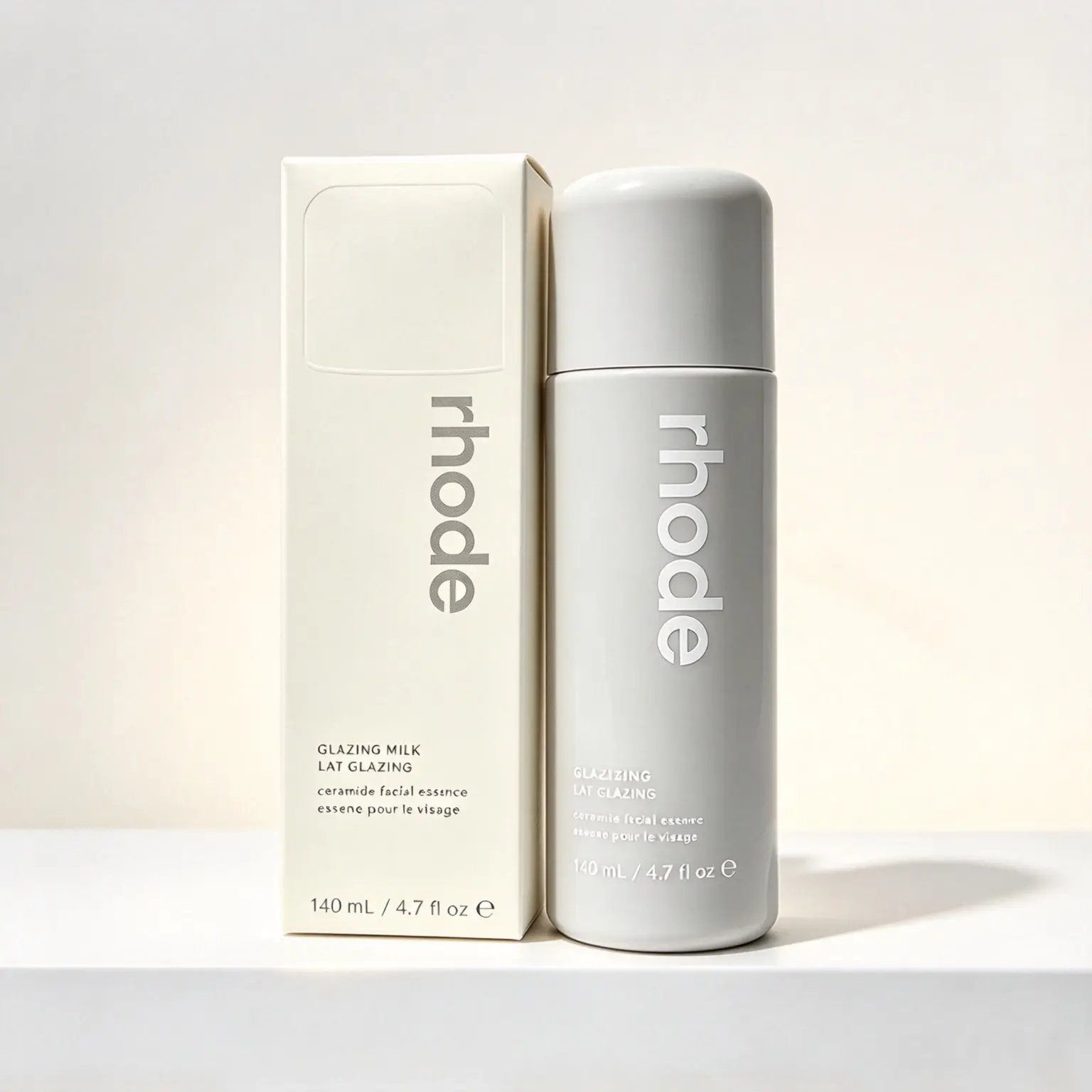 Rhode Glazing Milk Hydrating Ceramide Facial Essence (4.7oz) - Ceramide Barrier Repair Serum, Hydrate with Long-Lasting Deep Moisturizer, Lightweight Daily Treatment for Smooth Radiant Skin