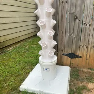 3d printed hydroponics grow tower
