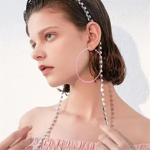 80s Neon Hoop Earrings for Women Colorful Matte Hoop Earrings Lightweight Large Classic Big Circle Hoop Earrings Retro Neon Earrings 80's Retro Costume Party Accessories