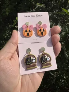 Magical Halloween Dangle Earrings