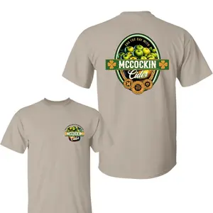 McCockin Cider Men's funny T-shirt, Crewneck Humor Menswear Casual Tshirt, For Men, For Women