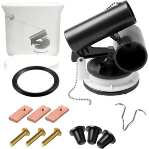 Toilet Flush Valve Assembly Compatible with American Standard 047107-0070A/3161 Series Toilet Flush Valve Diaphragm Replacement Kit Suitable for One-piece Toilet