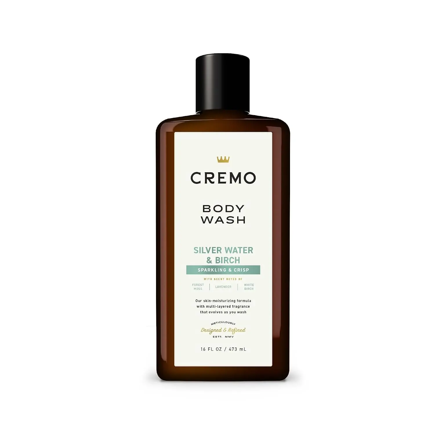 Cremo Body Wash for Men, Rich-Lathering Italian Bergamot, 16 Fl Oz