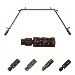 Whirl 13/16" Single Bay Curtain Rod