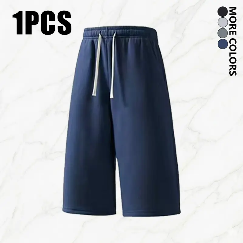Men’s solid-color shorts with pockets, lightweight breathable shorts, casual breathable comfortable shorts, suitable for running and gym workouts, unisex bottoms for all seasons.Summervibes
