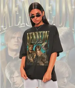 [Sale off up to 50%] Leon Kennedy Graphic Tee - Unisex Cotton T-Shirt, Sweatshirt or Hoodie