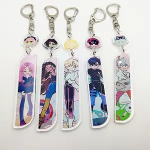 ALIEN STAGE IVAN & TILL Gift Toy Figures Acrylic Keychains Anime  Figure Ornament Accessories Desktop Ornaments Car Keychain