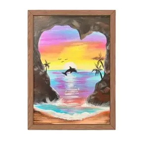 Paradise Cove at home Painting Kit & Video Tutorial