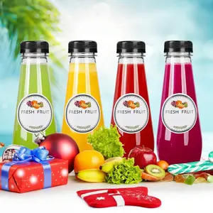 40pcs 12oz Juice Bottles, Empty Plastic Juicing Bottles With Caps, Cone Reusable Clear Bulk Beverage Containers For Juicing, Drinking, Milkshake, Tea And Other Beverages Drinkware Tumbler