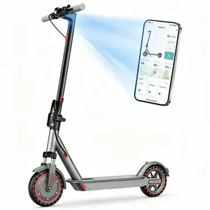 D8-U The new suspension series,  double shock，Daily commuting Electric Scooter, 350W Motor, 30km/h Max Speed, 20-30km Range, 8.5" Tires, APP Control, Foldable for Adults/Teens, 120kg Load.