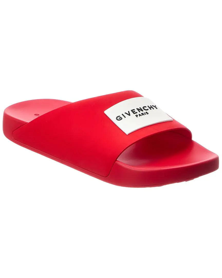 Givenchy Label Rubber Slide Givenchy Label Rubber Slide