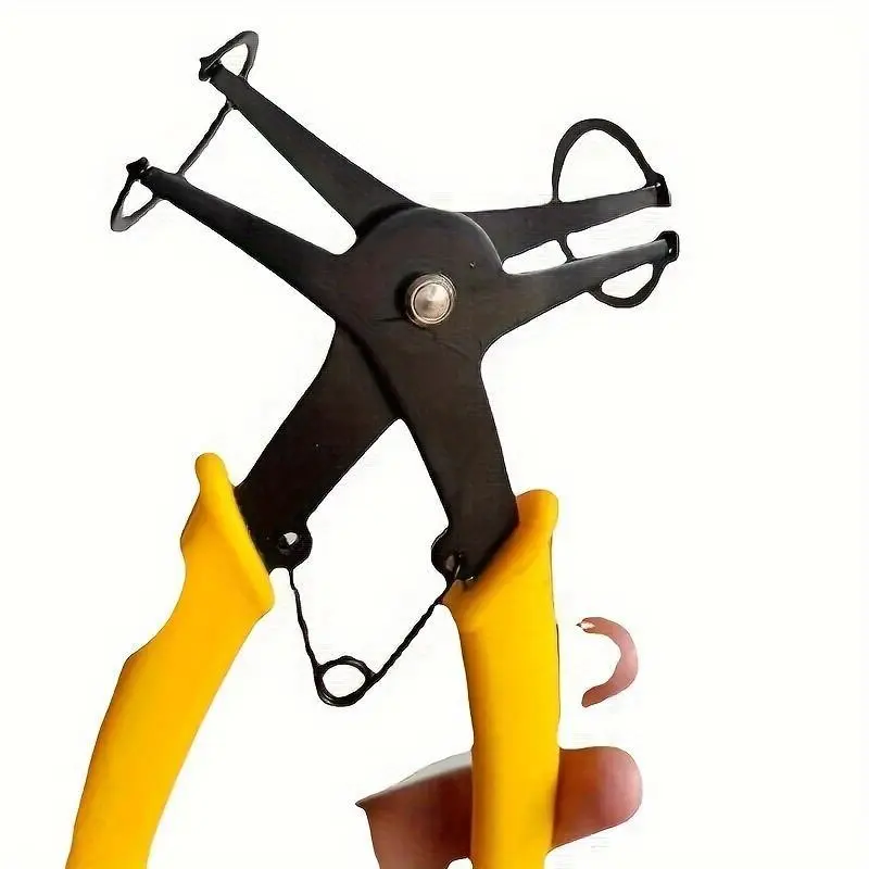 Dual-purpose caliper pliers Multifunctional two-in-one Inner and outer caliper pliers Spring retaining ring Removal tool Expansion pliers Stainless Steel Pliers