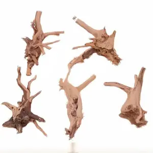 5x All Natural Aquarium Driftwood Assorted Branches Ornaments for Fish Tank