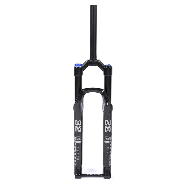 EPXX/FEPER MTB Air Suspension Fork, 27.5" 100mm Travel, 15x100mm Thru-Axle, Straight Steerer, Top-cap Lockout, Black