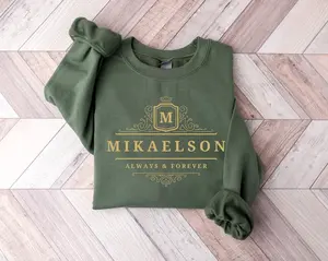 Mikaelson Always and Forever Shirt, Original Vampires T-shirt, TVD Fan Gift, Mystic Falls Shirt, Klaus Shirt Menswear Seamless Casual Classic