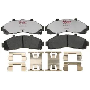 RM Brakes EHT652H Ceramic Brake Pad Set With Hardware