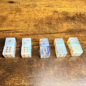 Opalite Six-Side Dice (Pair of 2)
