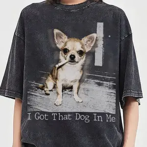 Chihuahua Smoking Funny Vintage Comfort Colors Shirt, I Got That Dog In Me Chihuahua Shirt, Funny Dog Shirt, Dog Lover Gift
