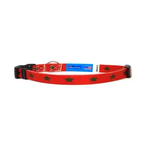 Cat Collar with Morocco Flag | Great For National Holidays, Festivals, Parades, Sporting Events, Pride Events