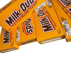 Milk Duds 5 Pack - Chocolate & Caramel Candy Made with Chocolate & Caramel 130 Calories per Serving Sweet Creamy