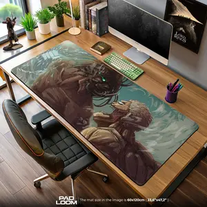 Attack on Titan Mouse Pad - Clash of Titans Anime Desk Mat