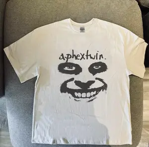 Aphex Twin T Shirt Vintage Autechre AFX Radiohead Grunge Y2K Emo Goth Rave EDM T-Shirt Underwear Classic