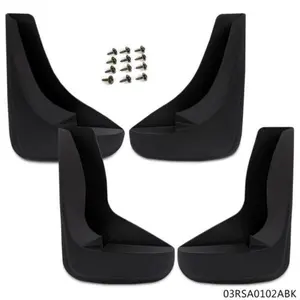 Front Rear Fit For Universal Car Splash Guards Mud Flaps Mudguard W/ Hardware