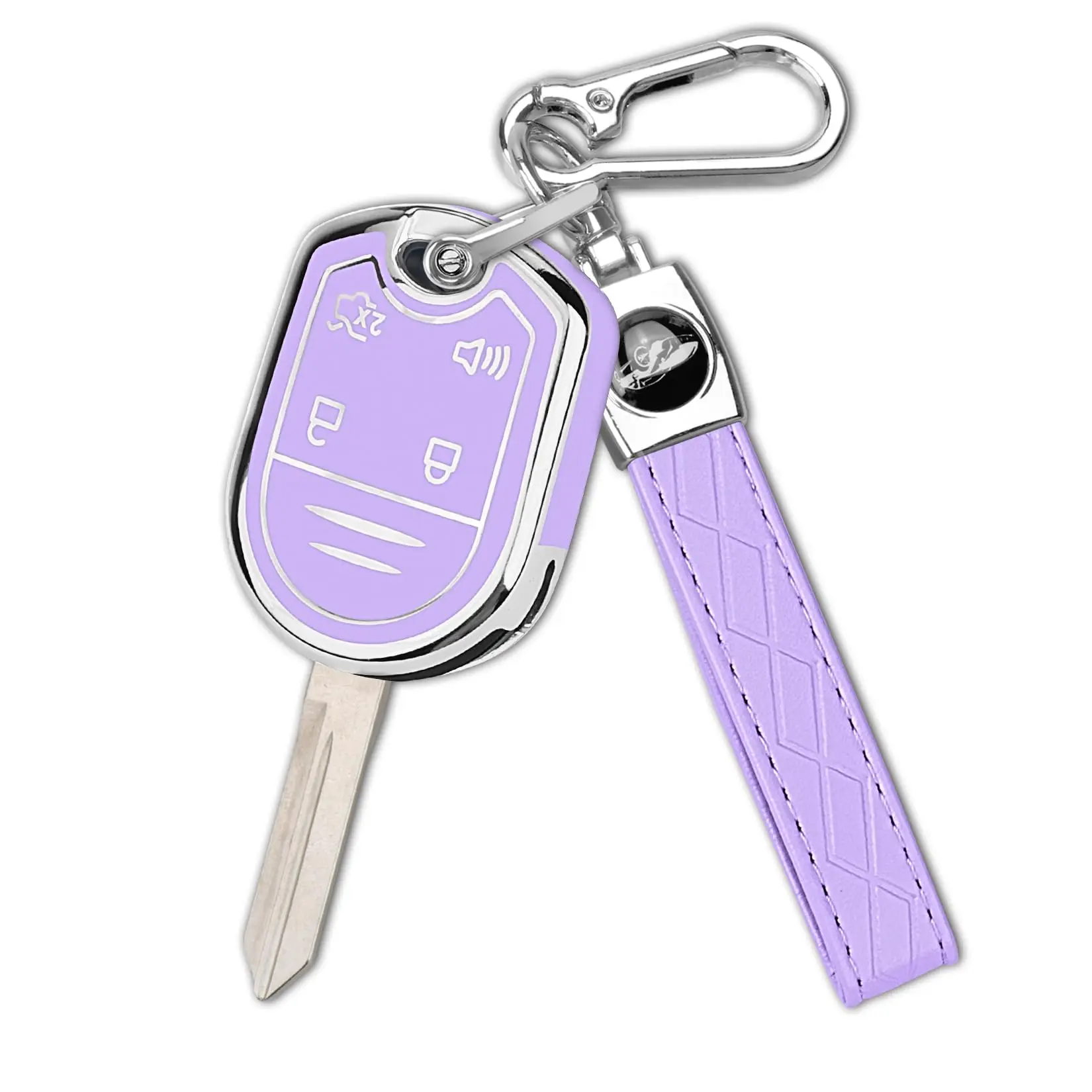 purple-Silver Border