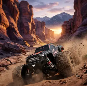 JJRC 1/20 Brushless RC Car 60km/h High Speed Monster Truck, 4WD Proportional Control All-Terrain Remote Control Car Toy for Adults