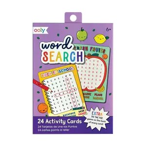 Word Search Activity Cards