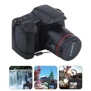 16X Zoom Starter Camera! 16MP HD 1080P w/2.4" Screen - Perfect for Family Trips & School Projects (Black Compact)