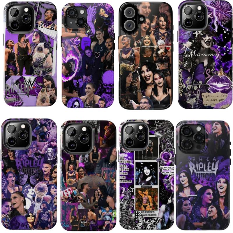 WWE Rhea Ripley & Dominik Mysterio Phone Case for iPhone 11 12 13 14 15 ...