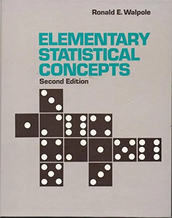 USED-Elementary Statistical Concepts by Ronald E. Walpole (Hardcover)