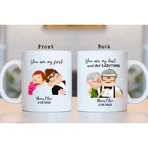 You Are My Everything Mug, Up Movie Carl & Ellie Mug, Ceramic Coffee Mug