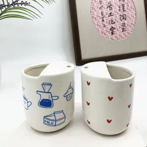 Handmade Half-Covered Coarse CeramicTravel Cup, Creative Straw Ceramic Mug,High Aesthetic Home Use Coarse CeramicMug, Stylish Drinkware