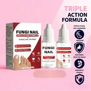 Fungi Nail Extra Strength Antifungal Solution for Toenail & Fingernail Triple Action Formula to Remove Fungal Infections Repair and Renew Damaged Nails 1 Fl Oz renewal