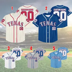 Custom Texas Baseball Jersey, Texas Baseball Jersey, Texas Shirt Jersey, Texas Jersey For Men Women Youth And Kids