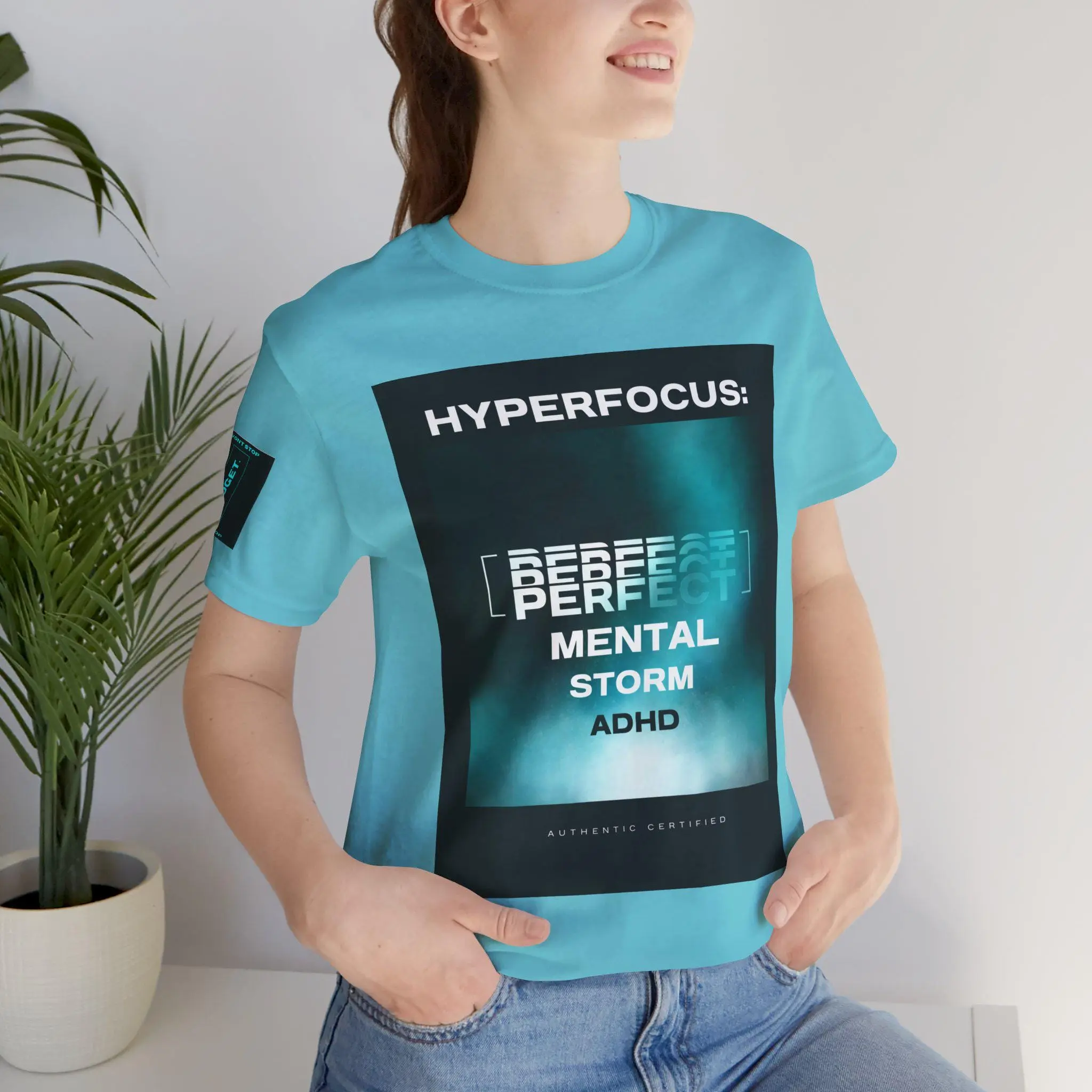 ADHD Hyperfocus T-Shirt: Attention Deficit Tee, Neurodiversity Top