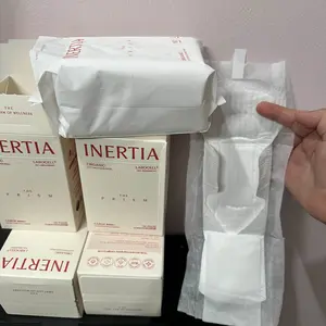 [INERTIA] 100% Organic Cotton Cover-to-Core The Prism Pads Selection - LABOCELL CORE Plant-Based High Absorbency Premium Feminine Hygiene Pads, Ultra-Thin & Snug Fit, Biodegradable Absorbent, Clinically Tested