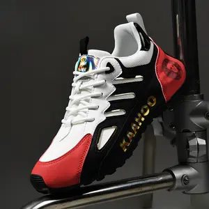 KAAHOO Men'S Casual Sneakers: Grippy Rubber Soles, Breathable Fabric, And Stylish Design for Comfortable Everyday Wear