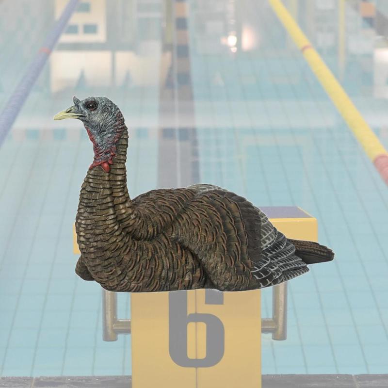 Avian X  Turkey Decoy Lay Down Hen, Black & Brown