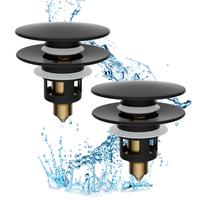 2 PACK -  Matte Black