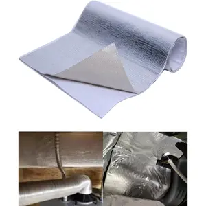 Mantel Protector Fireplace Heat Shield 12" X 48" Aluminum Backed Thermal Barrier Fiberglass Insulation Reflective Material High Temp Protection for Cabinet Wall Behind Grill