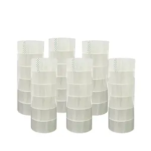 36 Rolls Clear Sealing Tape Carton Packing Box Tape 2"x110Y High Quality Premium 2.4mil 14427-36