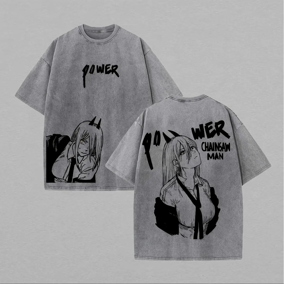 Men's T-Shirt, Vintage Washed Graphic Print, Distressed Round Neck Short-Sleeve Casual Streetwear Top, Menswear, Sportswear, Tshirt, Shortsleeve, Distressed Look, Printed Figure, Fitted Cut, All Seasons, Cotton, Crew Neck, Clothes